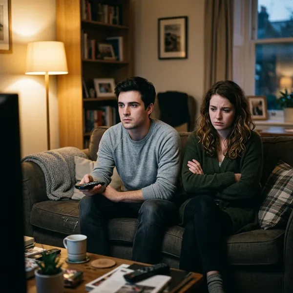 he holds the remote drama short